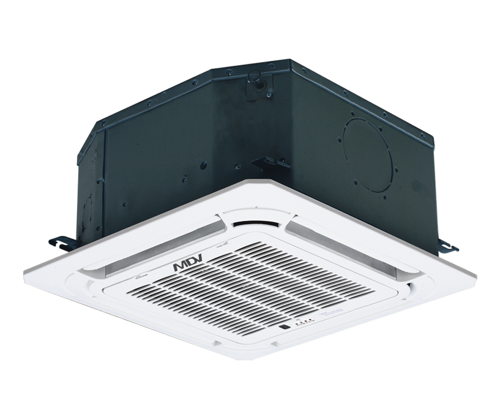 Инверторные кассетные компактные сплит-системы MDV MDCA4-12HRFN8/MDOU-12HFN8/T-MBQ4-03E